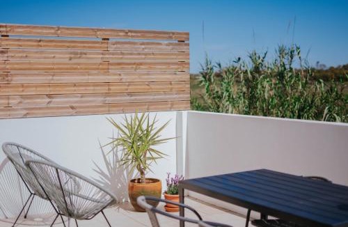 Almograve Apartment | Casa do Mar - Almograve - Magnífico terraço com vista para o campo