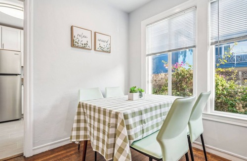 Burlingame Terrace Apartment | Charming 2BR/1BA Apt in Burlingame, Close to SFO