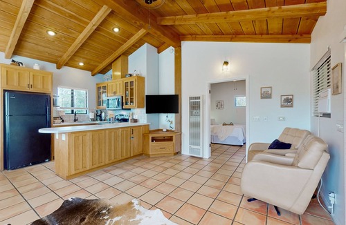 Valley Center House | Charming Guest House with Mountain Views and Friendly Farm Animals