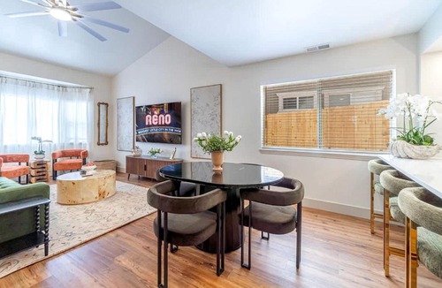 Northeast Reno House | Charming Remodeled Home with Art Deco Flair and Game Room near Downtown Reno, Nevada
