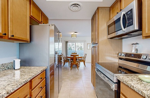 Deepwell Estates Condo | Chic home with mountain views, patio area & grill, shared pool/hot tub