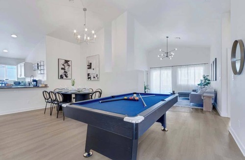 North Las Vegas House | Chic & Modern Home with Pool Table, BBQ, and MORE