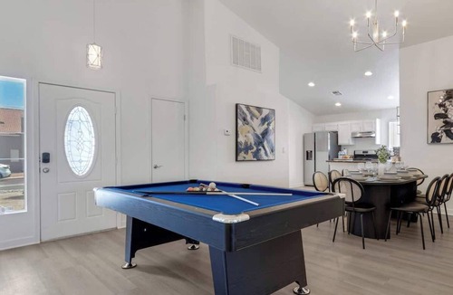 North Las Vegas House | Chic & Modern Home with Pool Table, BBQ, and MORE