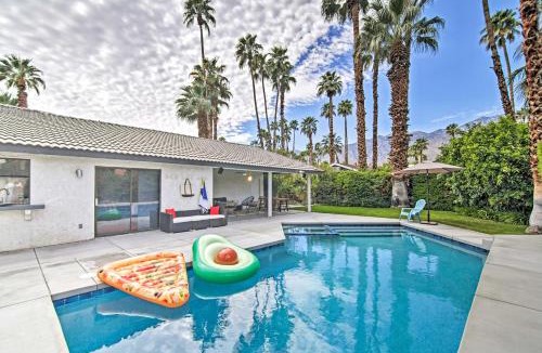 Araby House | Covered Patio, Pool & Games: Home in Palm Springs