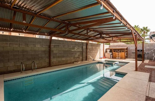 North Las Vegas House | Covered pool - Single Family home - One Story