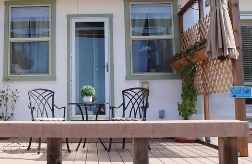 Gualala Apartment | Cozy Getaway with Ocean View and Private Entrance - EV Charger, No Kitchen