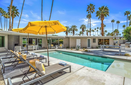Deep Well Ranch House | Deepwell Modern – Luxury Mid-Century Villa with Pool, Spa, Courtyard & Mountain Views