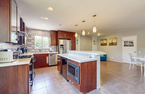 Desert Park Estates House | Desert Respite with Mountain Views, Pool, & Spa
