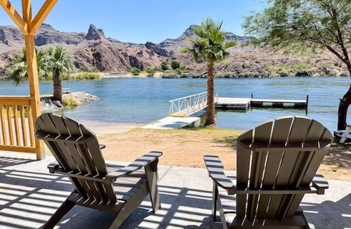 Parker Dam House | Dock Holiday! Waterfront cottage with boat ramp!