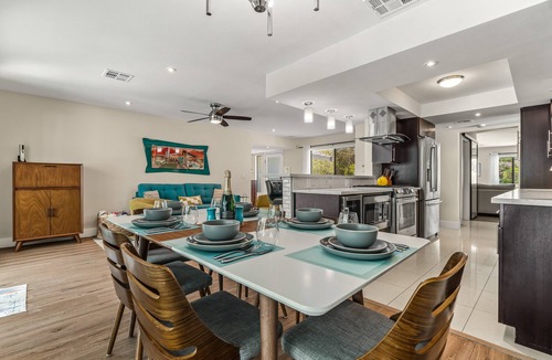 Tahquitz River Estates House | Escape to effortless luxury and unforgettable desert charm at this ultimate indoor-outdoor retreat