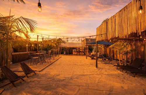 Stockton Hotel | Event Space: Beach Club with BBQ, Speakers & Great Vibes