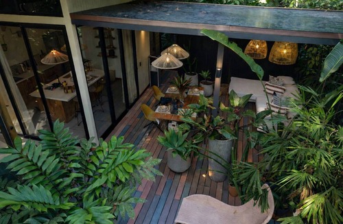 Manzanillo House | Exotic living with a private pool, just steps from the beach.
