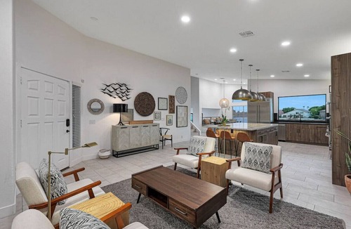 Arrowhead Lakes House | Free Heated Pool, Dock & Hot Tub | Villa del Sol by Sunkasa