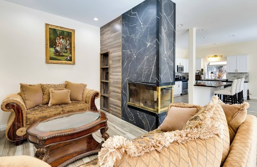 Pine Mountain Club House | Game Room & Deck: Modern Frazier Park Home!