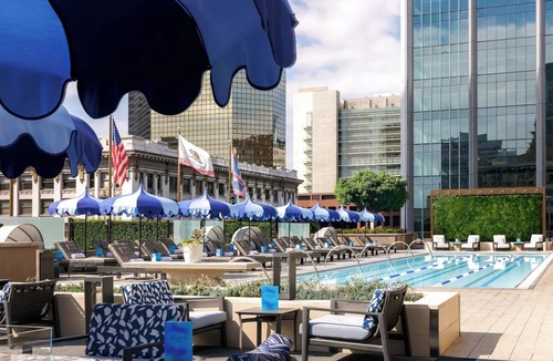 Civic Core Hotel | Gorgeous City View from Elegant Room | Access to Rooftop Pool