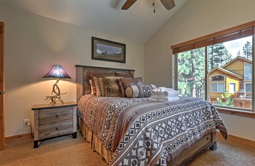Pioneer Trail House | Gorgeous South Lake Tahoe Home with Private Hot Tub!
