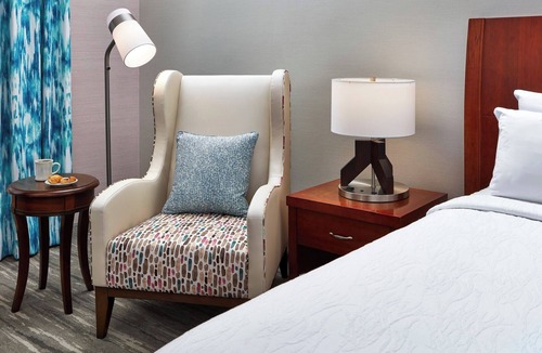 Valencia Hotel | Grand Balcony King Room | Overlooking Pool & Courtyard | On-Site Dining