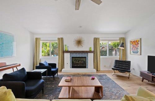 Racquet Club South House | Hacienda Hideaway 3BR Desert Oasis w Pool Spa & Firepit