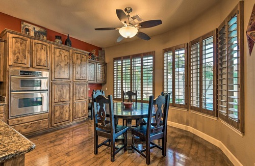 Power Ranch House | Heated Pool + Putting Green: Luxe Gilbert Home