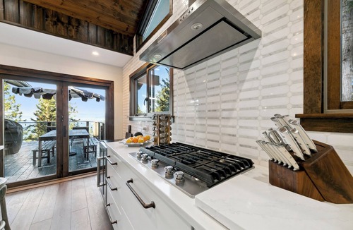 Zephyr Cove House | Heavenly lakeview home with hot tub and large kitchen Luxe42