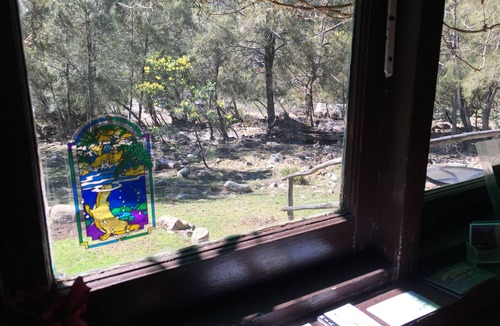 Hill End Cottage | Hill End, rustic, on creek, cosy, open fireplace, Carla's Cottage,