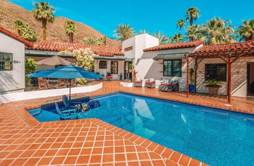 The Mesa House | Historic Spanish-Style Home in The Mesa Neighborhood with Pool, Spa and Dining Pergola