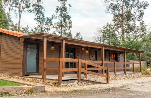 Branca Ski Chalet | Homerez - Charming Chalet in Branca with Shared Pool