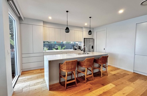 Mermaid Waters House | Huge waterfront, pool, family & pet-friendly home