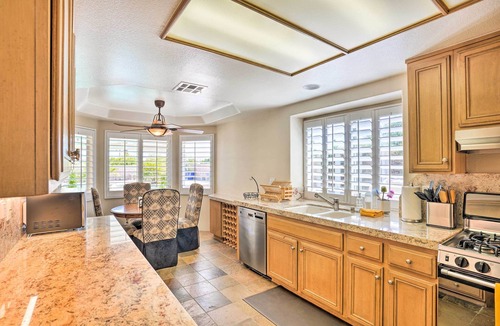 Indian Wells House | Indian Wells Oasis w/Pool: Walk to Tennis Garden!