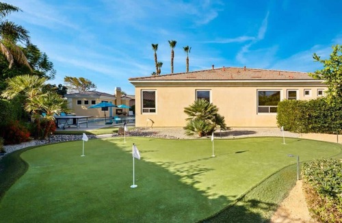 Rancho Santana House | Indio Estate | Pool, Putting Green, Sleeps 12