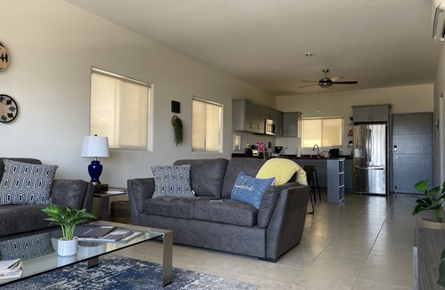 El Tezal Condo | King Bed 2/2 Condo - Newly Furnished - Walk to Beach