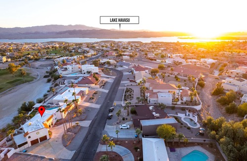 Residential Estates House | Lake Havasu City Sunset Oasis Pool BBQ Games Pets