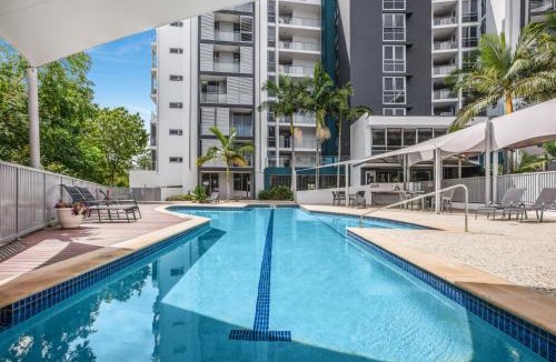 Merrimac Apartment | Lakeside Family Oasis with Pool, Gym and Balcony