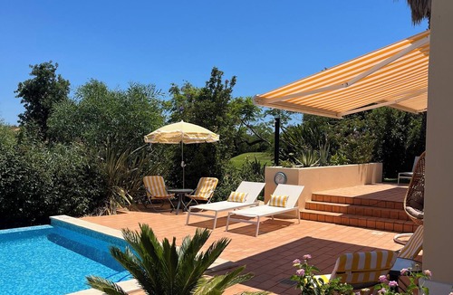 Salicos Villa | Large private detached three bedroom villa with heated infinity swimming pool