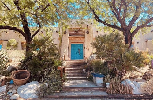 Desert Hot Springs Villa | Lockout The Oasis | Natural Mineral Hot Springs on 107 Acres