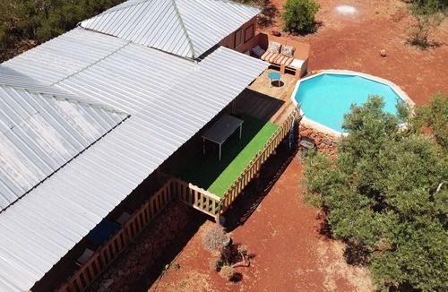 Silves House | LODGE Palmeira, 6 persons 3 bedrooms, terrace and swimming pool in a quiet area