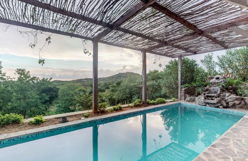 Popoyo House | Long-term discounts: Ocean view gem w/ private pool & world-class surf!