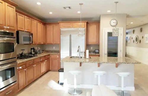 Green Valley Ranch Villa | Lux 3BR 3BA Single Story House, Near Strip!