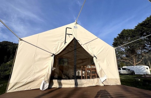 Klamath RV Rental | Luxurious Glamping Tent near Jedediah Smith Redwoods State Park, California