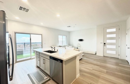 Las Vegas House | Luxurious Summerlin Townhome,BEDROOM downstairs/Loft UP with STRIP&CITY VIEWS!