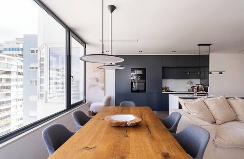 Sao Francisco Xavier Apartment | Luxury 2BR Penthouse with balcony near historic Belem with AC in charming Lisboa