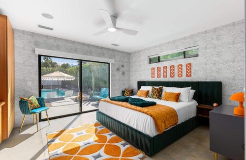 Tahquitz River Estates House | Luxury 4-Bedroom Home with Pool Spa & Stunning Mountain Views