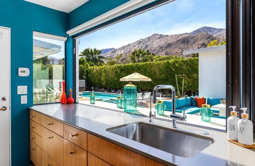 Tahquitz River Estates House | Luxury 4-Bedroom Home with Pool Spa & Stunning Mountain Views