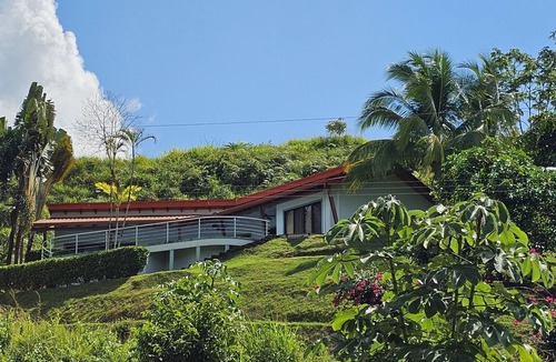 Chontales House | Luxury Mountain Home with Ocean and Rain Forest Views. Newly tiled pool!