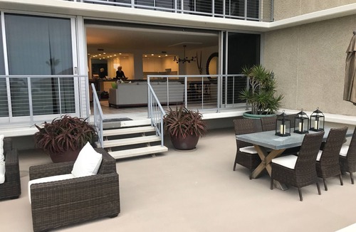 Coronado Condo | Luxury Oceanfront 2BR/2BA Coronado Shores condo w/large terrace La Sierra Bldg