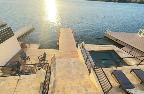 Cienega Springs House | Luxury Riverfront Home in Parker - Private Dock, Mini Pool & Game Room