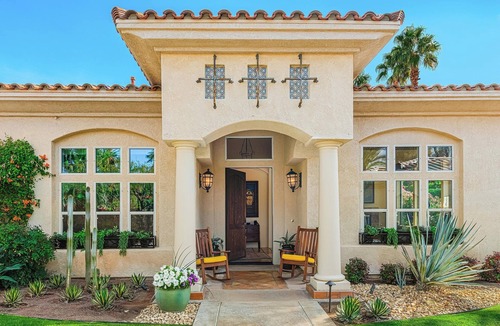Sunrise Vista Chino House | Luxury Spanish Estate in historic Movie Colony neighborhood 30 night minimum
