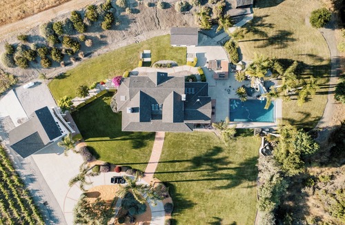 San Luis Obispo House | Luxury Vacation Rental in San Luis Obispo with Pool, Hot Tub and Waterslide