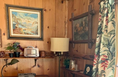 Idyllwild Cabin | MAGICAL! ultra-vintage remod 1937- fence for dogs