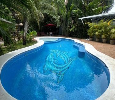 Cocles Apartment | Main House-3 Bedrooms & AC-2 Pools-Jungle-Beach-WiFi-TV